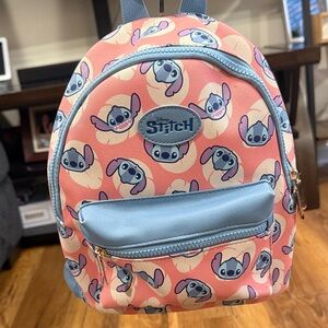 Disney Bioworld Stitch Mini Backpack (EUC)